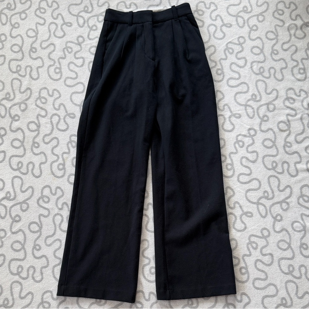 Abercrombie & Fitch Sloane Tailored Wide Leg Pant